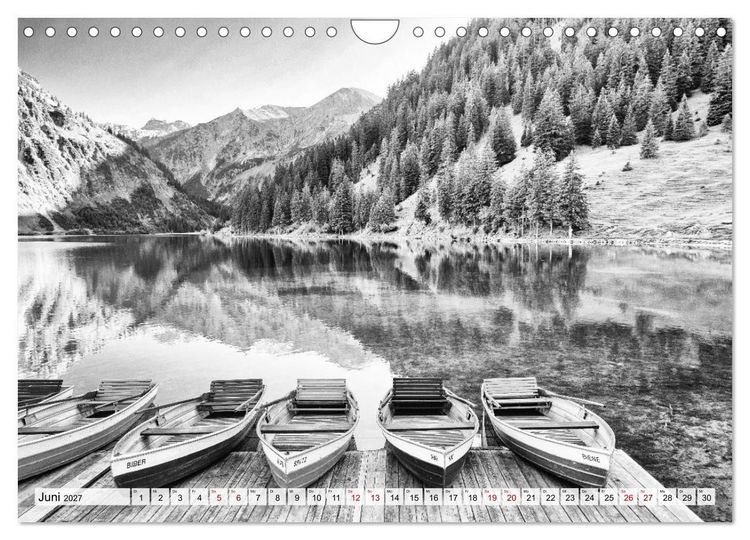 Produktbild: Traumhafte Allg&auml;uer Alpen (Wandkalender 2027 DIN A4 quer), CALVENDO Monatskalender