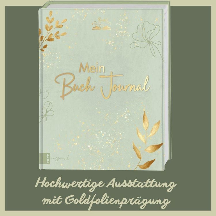 Produktbild: My Booklove: Mein Buch Journal - Salbei