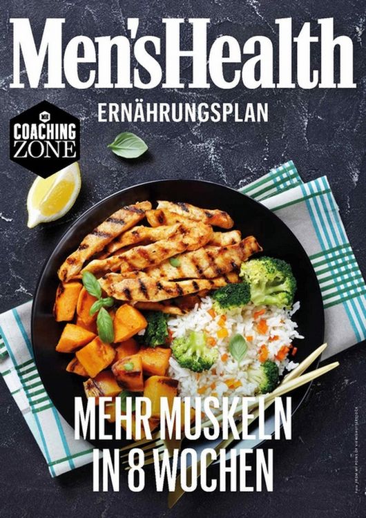Produktbild: MEN'S HEALTH Ern&auml;hrungsplan: Mehr Muskeln in 8 Wochen