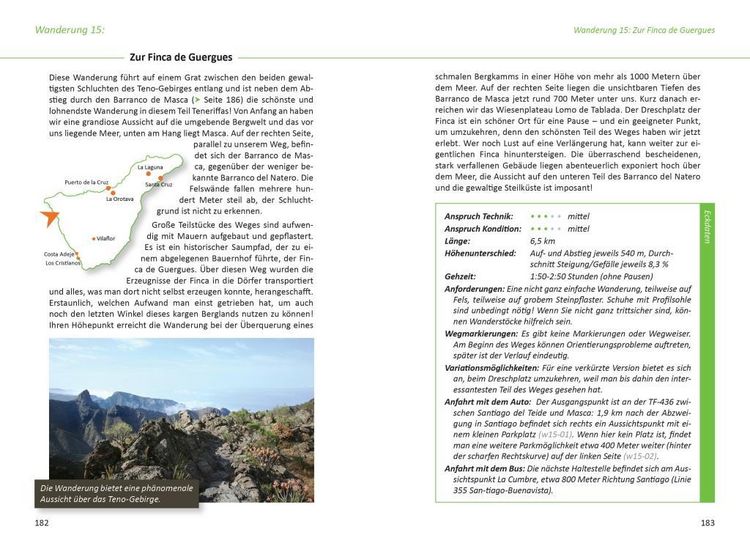 Produktbild: Maremonto Reise- und Wanderf&uuml;hrer: Teneriffa