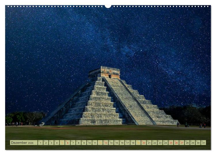 Produktbild: Mexiko - verliebt in ein atemberaubendes Land (hochwertiger Premium Wandkalender 2026 DIN A2 quer), Kunstdruck in Hochglanz