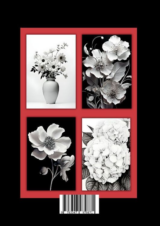 Produktbild: Malbuch Blumen Fotorealistisch