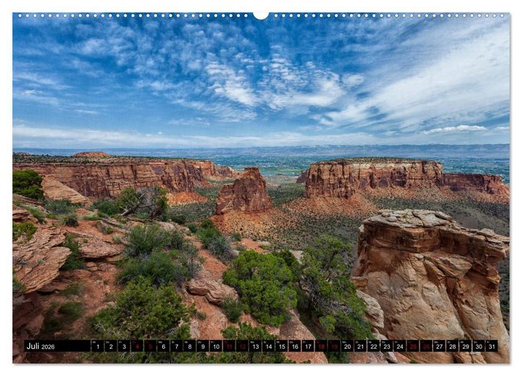 Produktbild: Wilder Westen USA (Wandkalender 2026 DIN A2 quer), CALVENDO Monatskalender