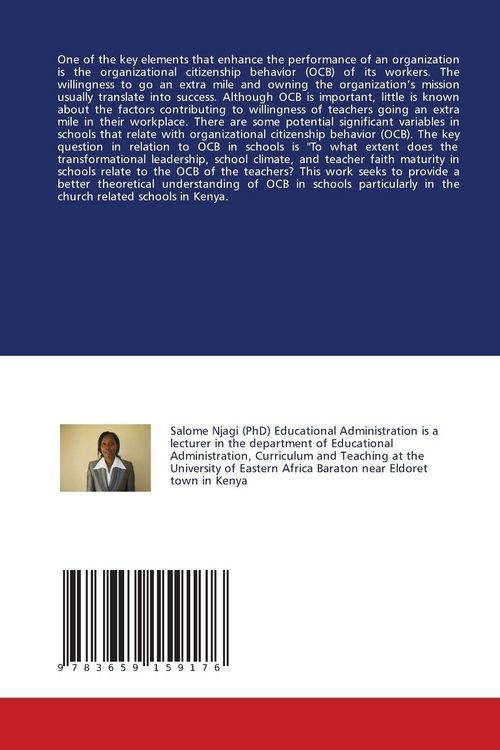 Produktbild: Organizational Citizenship Behavior in Schools