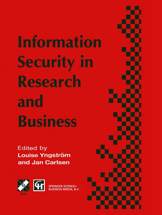 Produktbild: Information Security in Research and Business