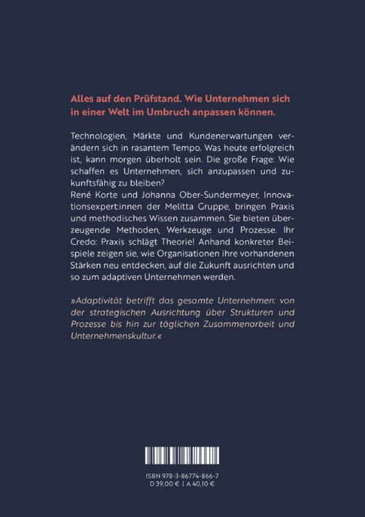 Produktbild: The Adaptive Company.
