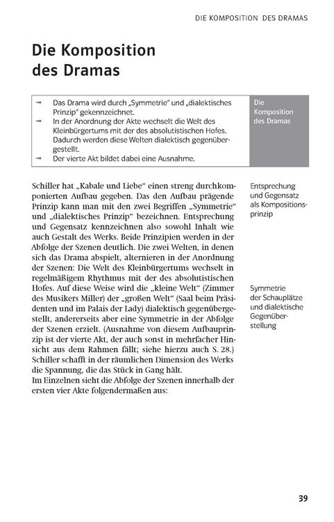 Produktbild: Lekt&uuml;rehilfen Friedrich Schiller 'Kabale und Liebe'