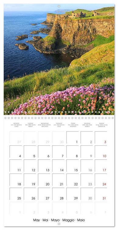 Produktbild: Northern Ireland and Belfast (Wall Calendar 2026 12 &times; 12 Inch) CALVENDO 12 Month Wall Calendar