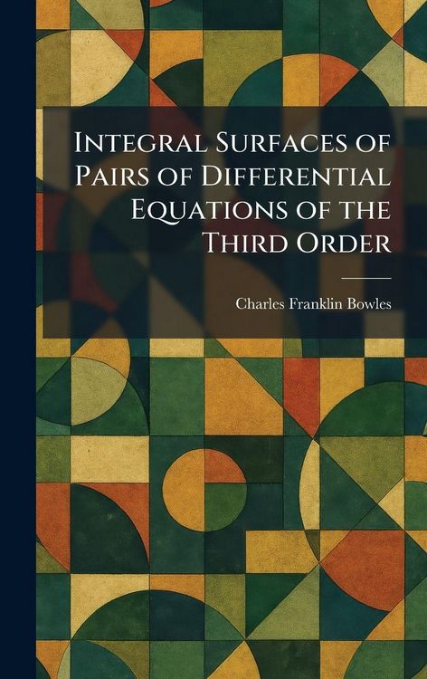 Produktbild: Integral Surfaces of Pairs of Differential Equations of the Third Order