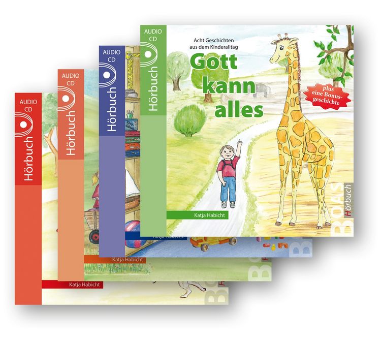 Produktbild: Gott kann alles-H&ouml;rbuchreihe im Set (4 Audio-CDs)