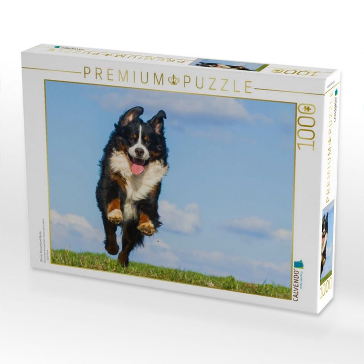 Produktbild: CALVENDO Puzzle Berner Sennenhund Merlin | 1000 Teile Lege-Gr&ouml;&szlig;e 64x48cm Foto-Puzzle f&uuml;r gl&uuml;ckliche Stunden