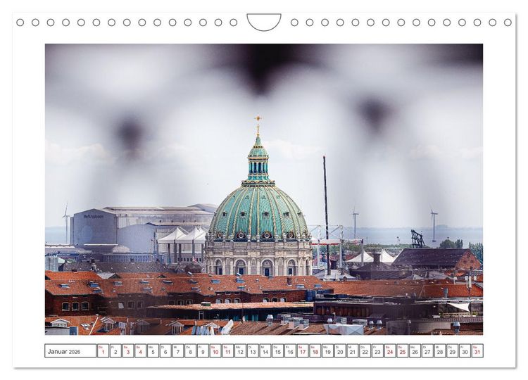 Produktbild: Kopenhagen - Traumst&auml;dte der Welt (Wandkalender 2026 DIN A4 quer), CALVENDO Monatskalender