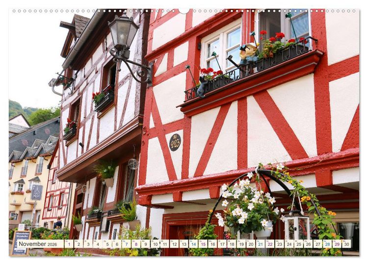 Produktbild: Bernkastel-Cues an der Mosel (hochwertiger Premium Wandkalender 2026 DIN A2 quer), Kunstdruck in Hochglanz