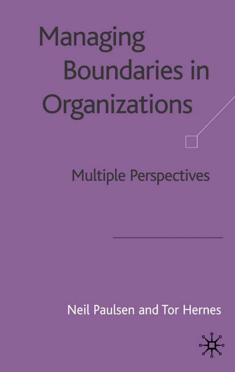 Produktbild: Managing Boundaries in Organizations
