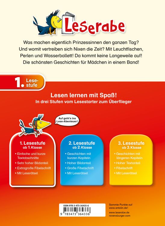 Produktbild: Leserabe Sonderausgaben - Erstlesegeschichten f&uuml;r M&auml;dchen in der 1. Klasse