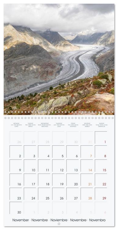 Produktbild: The Alps - A Year in the Mountains (Wall Calendar 2026 12 &times; 12 Inch) CALVENDO 12 Month Wall Calendar
