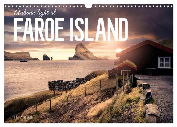 Produktbild: Autumn light at Faroe island (Wall Calendar 2026 DIN A3 landscape), CALVENDO 12 Month Wall Calendar