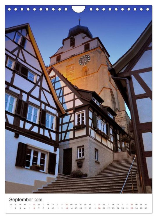 Produktbild: Herrenberg (Wandkalender 2026 DIN A4 hoch), CALVENDO Monatskalender