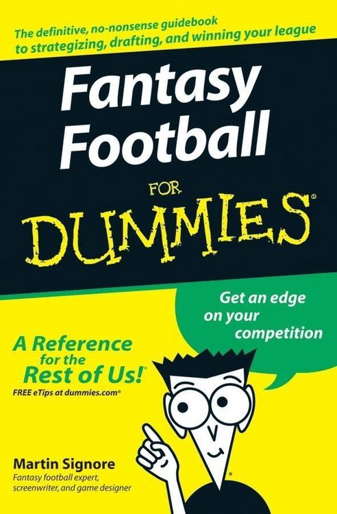 Produktbild: Fantasy Football For Dummies