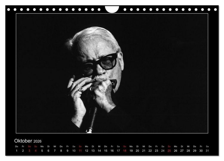 Produktbild: Jazz onstage (Wandkalender 2026 DIN A4 quer), CALVENDO Monatskalender