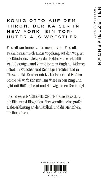 Produktbild: Nachspielzeiten