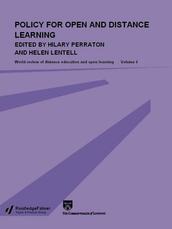 Produktbild: Policy for Open and Distance Learning