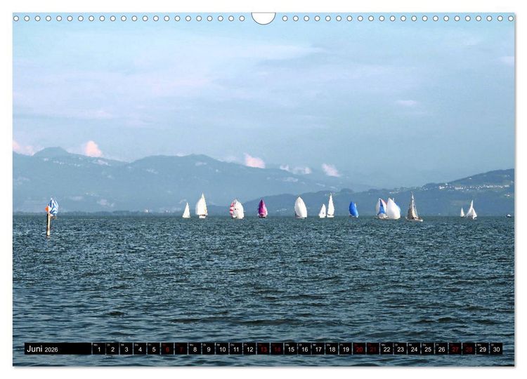 Produktbild: Sehenswerter Bodensee (Wandkalender 2026 DIN A3 quer), CALVENDO Monatskalender