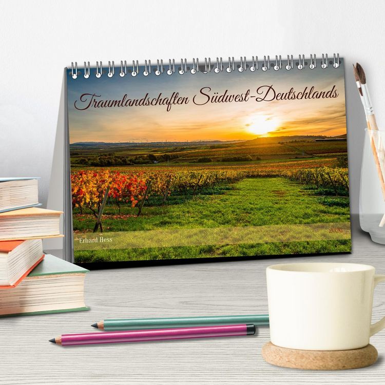 Produktbild: Traumlandschaften S&uuml;dwest-Deutschlands (Tischkalender 2026 DIN A5 quer), CALVENDO Monatskalender