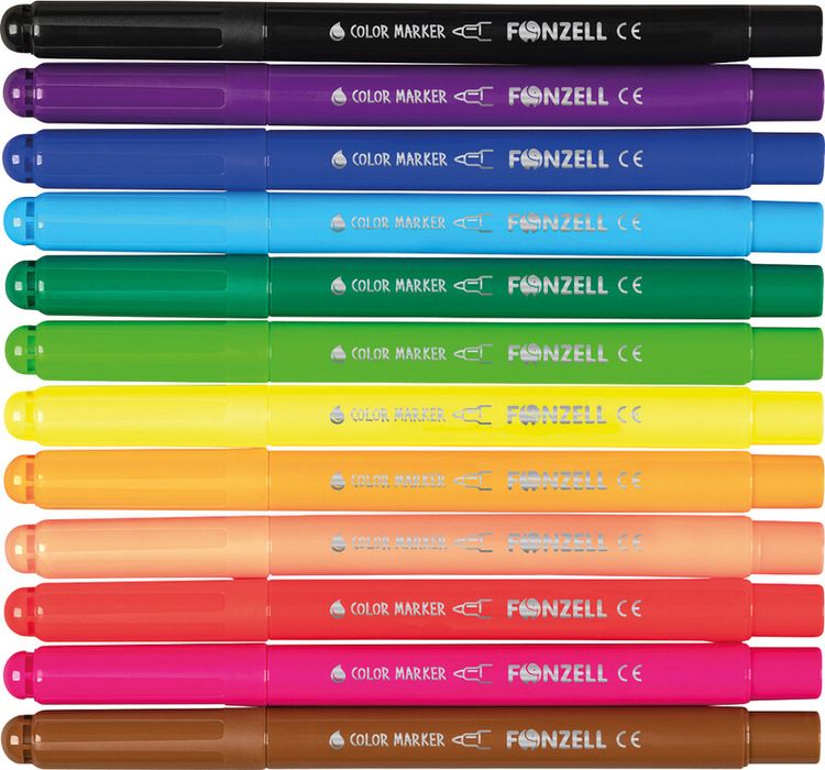 Produktbild: Marker auswaschbar kids 12er