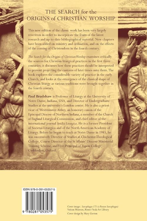 Produktbild: Search for the Origins of Christian Worship