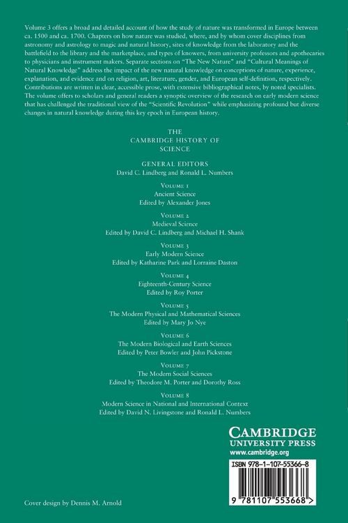 Produktbild: The Cambridge History of Science