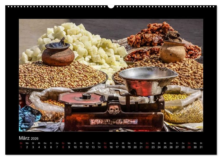 Produktbild: Willkommen in Indien 2026 (hochwertiger Premium Wandkalender 2026 DIN A2 quer), Kunstdruck in Hochglanz
