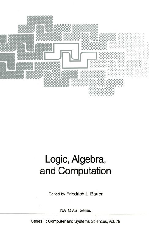 Produktbild: Logic, Algebra, and Computation