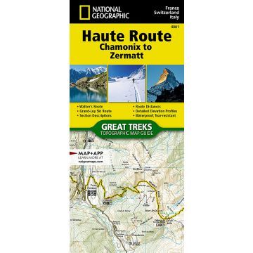 Produktbild: Haute Route (Chamonix-Zermatt) (France, Switzerland) 1:50 000