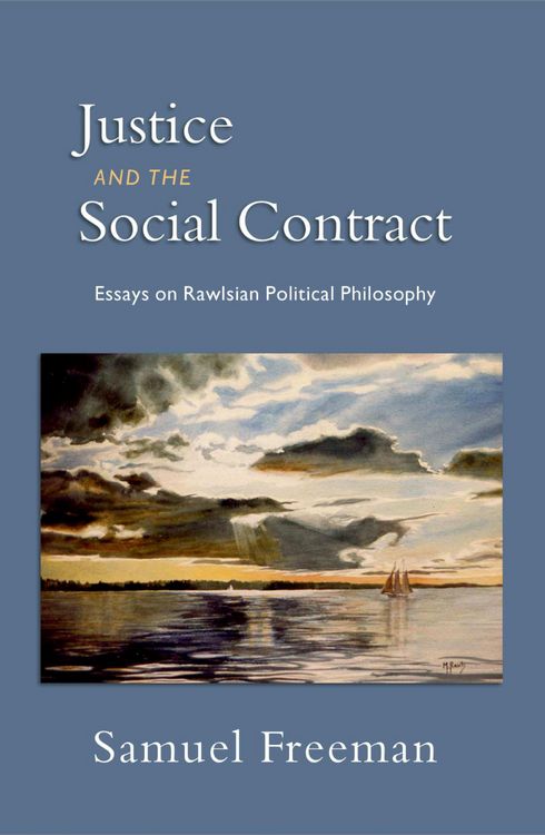 Produktbild: Justice and the Social Contract