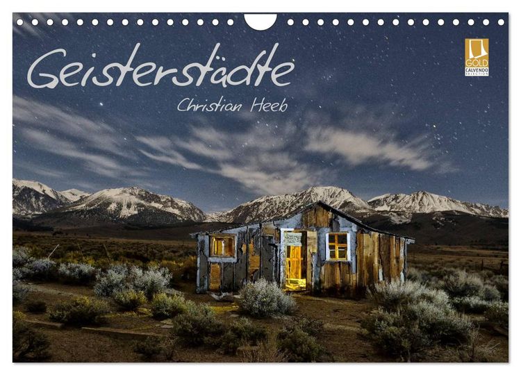 Produktbild: Geisterst&auml;dte Christian Heeb (Wandkalender 2026 DIN A4 quer), CALVENDO Monatskalender
