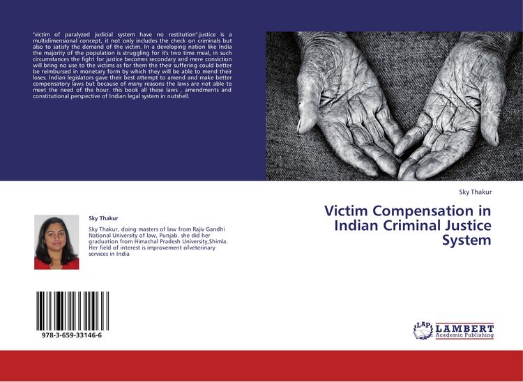 Produktbild: Victim Compensation in Indian Criminal Justice System