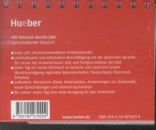 Produktbild: B&ouml;nzli, W: Mit Deutsch durchs Jahr