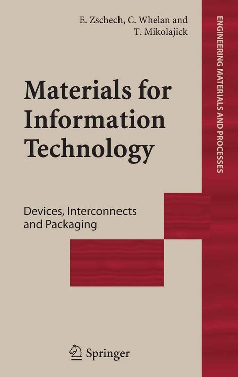 Produktbild: Materials for Information Technology
