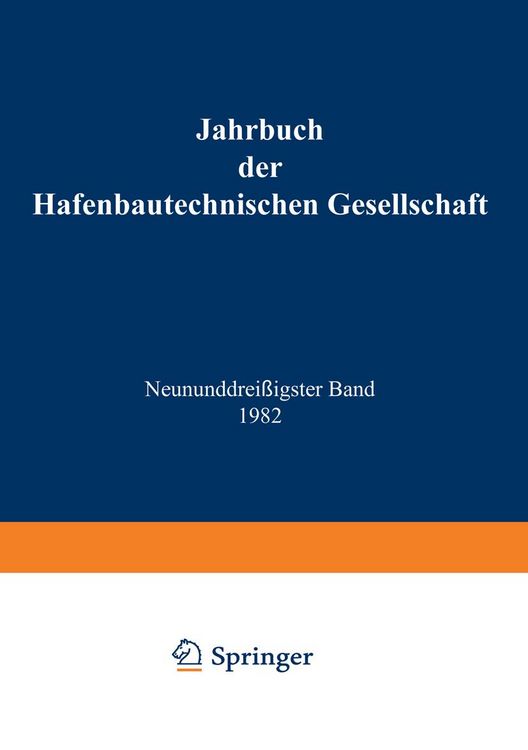 Produktbild: Jahrbuch der Hafenbautechnischen Gesellschaft