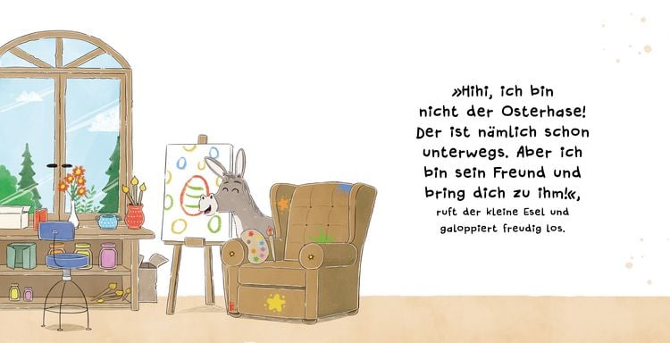 Produktbild: Such den Osterhasen. Ein Oster-Mitmachbuch. Zum Sch&uuml;tteln, Schaukeln, Pusten, Klopfen und sehen, was dann passiert. Von 2 bis 4 Jahren