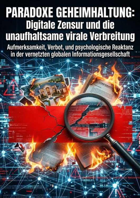 Produktbild: Paradoxe Geheimhaltung: Digitale Zensur und die unaufhaltsame virale Verbreitung