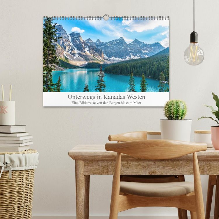 Produktbild: Unterwegs in Kanadas Westen (Wandkalender 2026 DIN A3 quer), CALVENDO Monatskalender