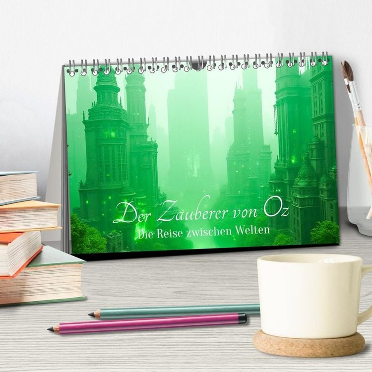 Produktbild: Der Zauberer von Oz &ndash; Die Reise zwischen Welten (Tischkalender 2027 DIN A5 quer), CALVENDO Monatskalender