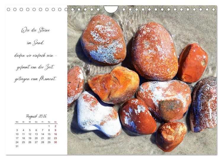 Produktbild: Der Atem der Stille - Achtsame Augenblicke in der Natur (Wandkalender 2026 DIN A4 quer), CALVENDO Monatskalender