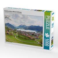 Produktbild: CALVENDO Puzzle Aussicht auf den Luftkurort Schliersee | 1000 Teile Lege-Gr&ouml;&szlig;e 64x48cm Foto-Puzzle f&uuml;r gl&uuml;ckliche Stunden