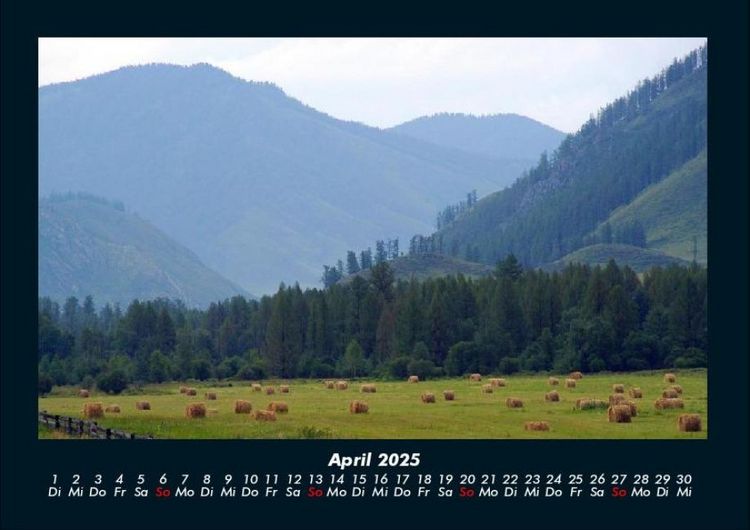 Produktbild: Berge 2025 Fotokalender DIN A4