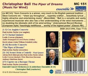 Produktbild: The Piper of Dreams-Werke f&uuml;r Bl&auml;ser