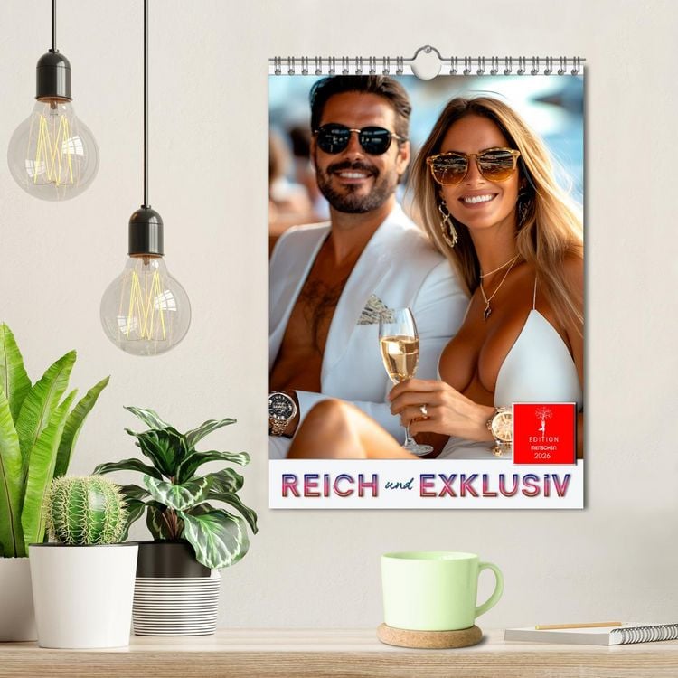 Produktbild: Reich und exklusiv (Wandkalender 2026 DIN A4 hoch), CALVENDO Monatskalender