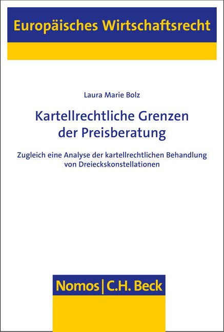 Produktbild: Kartellrechtliche Grenzen der Preisberatung